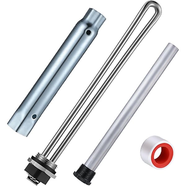 4 Pieces RV Water Heater Elements Include 1 Anode Rod 1 Electric Water Heater El