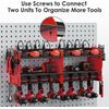 Modular Power Tool Organizer Wall Mount with Charging Station. Garage 4 Drill St