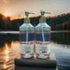 2 Pack Lavender Scented Liquid Hand Soap By Punch Studio X-LARGE 24OZ. Dispenser