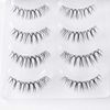 Musegetes Men0020 Natural Popular False Eyelashes 5 Pairs
