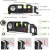 Laser Level Line Tool, Multipurpose Laser Level Kit Standard Cross Line Laser...
