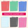 3,000 Pack, 10mm Round Dot Stickers Sticky Labels - Red
