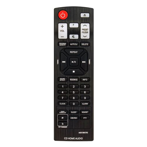 AKB73655792 Replace Remote Control Compatible with LG Mini Hi-fi System OM4560 OM7560 OM4560FB AKB74955362 Xboom Hi-Fi Entertainment System