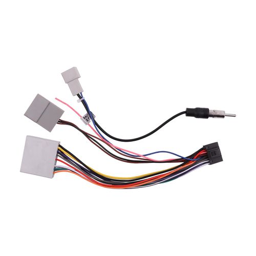 ViaBecs Car Radio Wiring Harness Connector for Honda Civic 2006-2011, CRV 2007-2011, Pilot 2009-2011 - 16 PIN Radio Power Cable Fit Aftermarket Android Head Unit, Retains Steering Wheel Control, FM AM