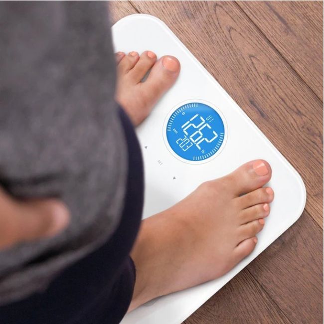 NEW, Weight Gurus Bluetooth Body Composition Smart Scale, White, iOS &  Android 