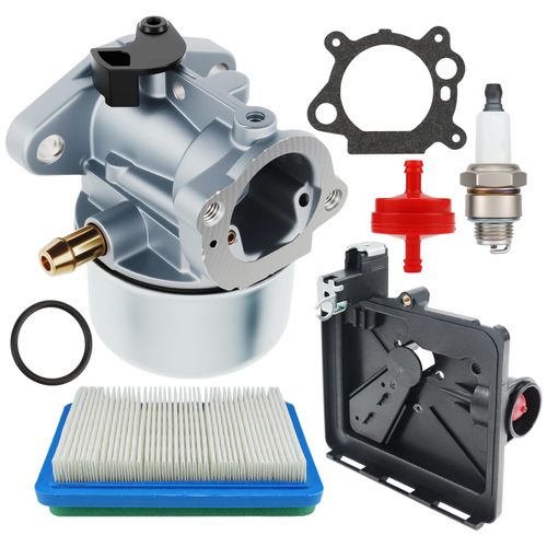 Carbman 799868 Carburetor For 694202 693909 692648 499617 498170 497586 498254 497314 497347 497410 799872 790821 498255 498966 698444 Model 14111 Carb (With 795259 Air Filter Cleaner Primer Base)