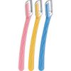 FEATER Pianie ML Eyebrow Razor, For Small Areas, Guard Included, 3 Pieces x 3, Made in Japan, Eyebrows, 3 Pieces (x 3)