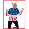 Smiffys Party Starter Costume, M - Size 38"-40", Blue