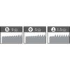 TRUSCO T-HT4X0.7-2 Hand Tap (Normal) M4X0.7 Medium (SKS)