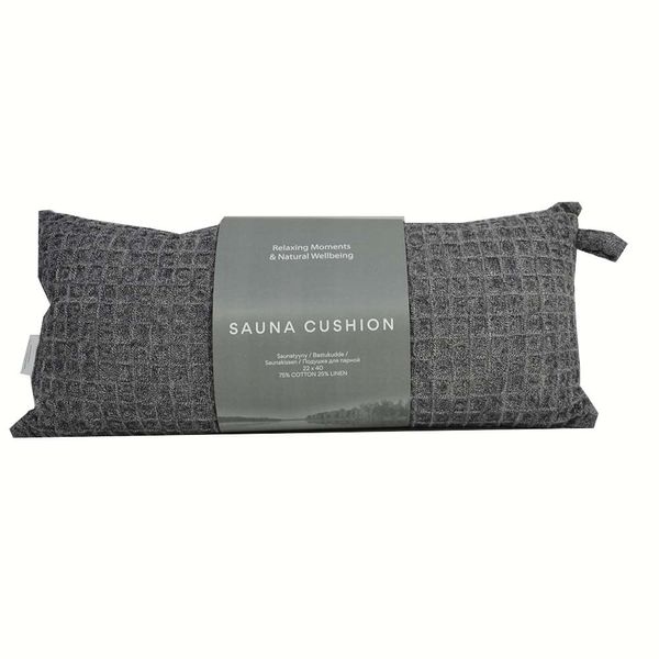 Well Solutions Wellness Saunakissen Luhta waschbar grau