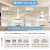 Ceiling Fan Light, LED, 10 Tatami, Oscillating Fan, LED Ceiling Fan, Dimmable Color, Stepless Air Flow Adjustment, Indirect Lighting, Timer Function, Memory Function, Ceiling Light, Wind Direction