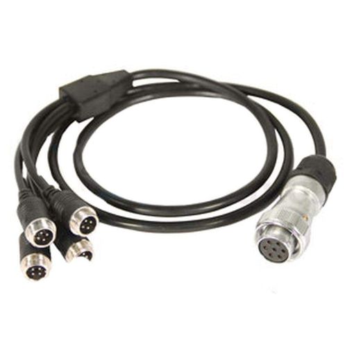 RAParts C4SPL Fits CabCam Camera End Short 4 Way Splitter Made to be Universal