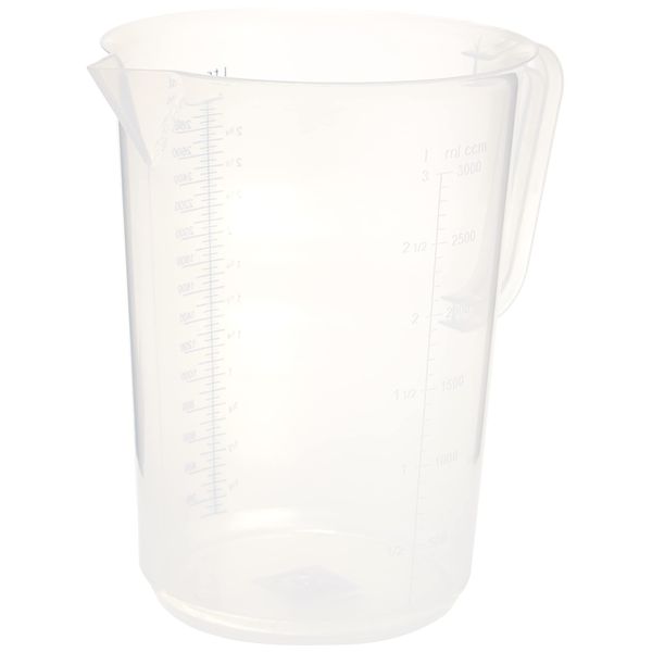 MT Trimatsu MTI Polypro Measuring Cup 1.1 gal (3.0 L)