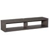 Wall Mount Media Console, Floating TV Stand Entertainment Center Unit, Dark Grey