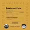 Organic Dandelion Root Powder Extract - 100 Capsules 530mg