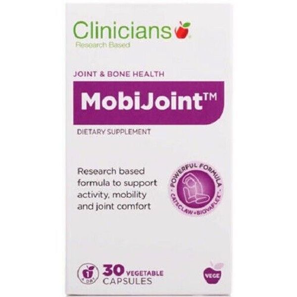 Clinicians MobiJoint 30 Capsules - BiovaFlex, Collagen +  Cat’s Claw for Joints