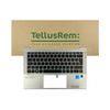 TellusRem replacement UK backlit keyboard for HP 830 G7 830 G8