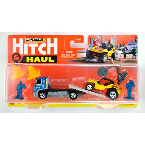 2021 Matchbox Hitch & Haul #7 MBX Roadside Assistance | MBX Flatbed |Baja Bandit