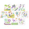 John Adams Rainbow Brush Drawing Set, Multicolor, 10831