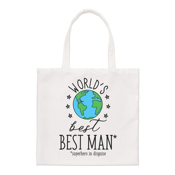 World's Best Best Man Regular Tote Bag