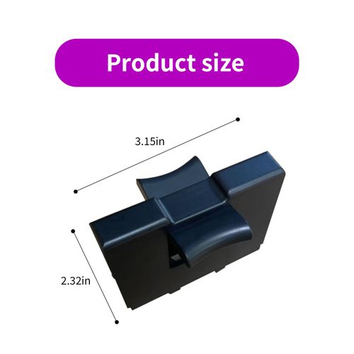 1 Pcs Cup Holder Divider,Abs Anti-Scratch Center Console Cup Holder Insert,Replacement OEM:92118AJ000,Compatible with Subaru Forester 2014 2015 2016 2017 2018 Year