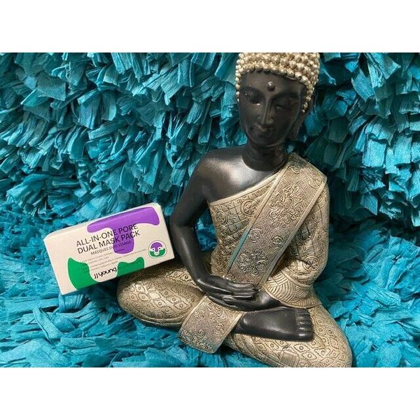 Lot of 2 JJ Young All In One Pore Dual Mask Pack T Zone & U Zone