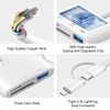 [Apple MFi Certified] SD Card Reader for iPhone, Lighitning USB C Card Reader, 3 in 2 SD Card Reader with SD/Micro SD/USB3.0, Camera Memory Card Reader for iPhone16 15/iPad/Android Samsung/Camera