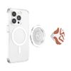 Abstract Organic Dark Orange Color Waves PopSockets PopGrip for MagSafe