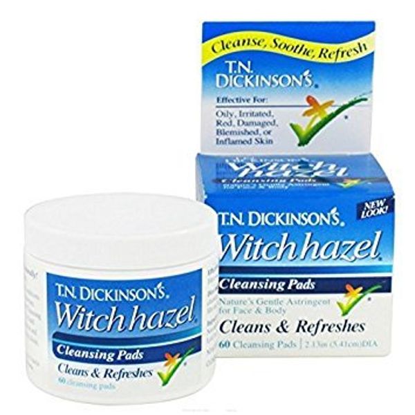 Witch Hazel Cleansing Pad Size 60ct