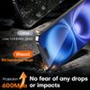 Wiaocit 3 Pack Tempered Glass Screen Protector for iPhone 16 with 3 Pack Camera Lens Protector, 9H Hardness, Bubble Free, Case Friendly