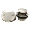 Bathtub Replacement Drain Kit - Chrome Finish, Tip Toe Type - By PlumbUSA 51073