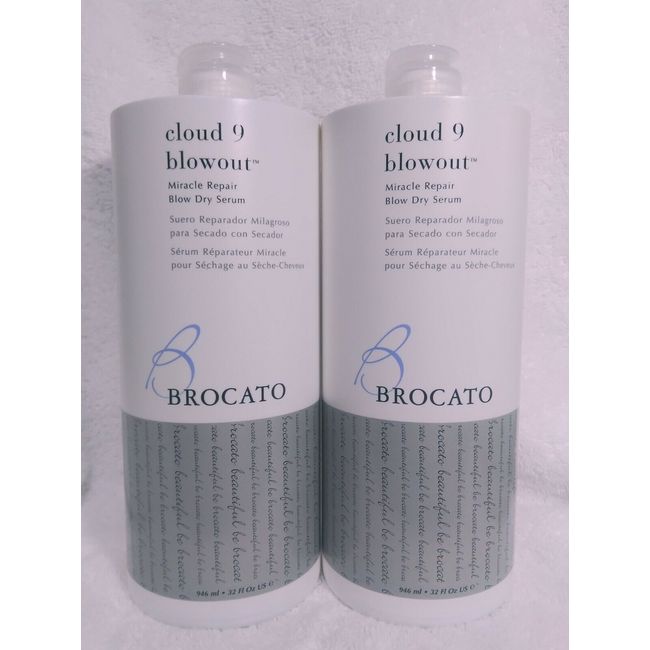 Brocato cloud 9 Blowout - Miracle Repair Blow Dry Serum, 32 oz.(2 UNITS)