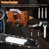 Chainsaw Sharpener Jig Sharpening Tool Kit for 8-20" Chain Saws Electric Saws US