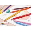 BIC Kids Evolution Triangle ECOlutions Colouring Pencils - Assorted Colours, Wallet of 10+2