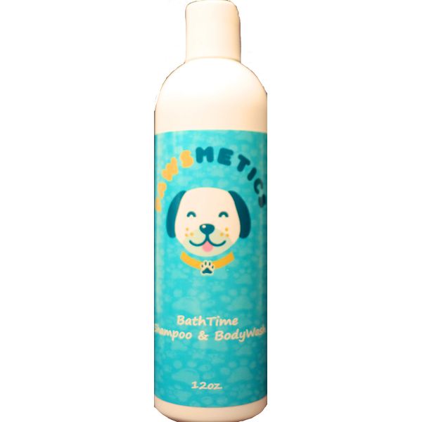 Pawsmetics Bath Time Shampoo and Body Wash - 12 oz