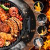 20" Dia Fire Pit Mat for Solo Stove Bonfire, Fireproof Round under Grill Mat