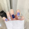 Turkalla Nail Nails, For Hands, 24 Pieces, 12 Different Sizes, 3D Feeling, Easy to Apply, Reusable, False Nails, Gel Nails, Hands, Nail Art, Nail Parts, Stylish, Popular Design, Beginners, Coming-of-Age Ceremonies, Weddings, Receptions