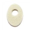 Large Corn Pads, 100 Pack, Felt 1/8" Hammertoe / Small Callus Cushions