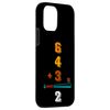 iPhone 12 mini Baseball Player - 6 4 3 2 Double Play Baseball Case