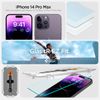 Spigen EZ Fit Glass Film for iPhone 14 Pro Max, Includes Paste Kit, Sensor Protection Type, Compatible with iPhone 14Pro Max, 2 Pack