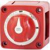 Blue Sea Systems 6010 m-Series Battery Switch Dual Circuit, Red
