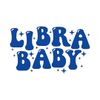 Libra Horoscope Baby Onesie (24M, Gray/Blue)