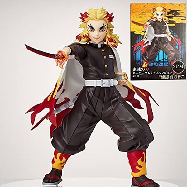 SEGA Demon Slayer: Kimetsu no Yaiba SPM Figure Kyojuro Rengoku, Multiple Colors (SG94649)