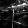 5 Pro Grade - Chrome 4" Cable Zip Ties for Wire Harness Brake Clutch Line