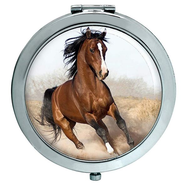 Arab Horse Compact Mirror