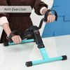 Mini Exercise Bike Under Desk Pedal Exerciser Foot Cycle Arm&Leg with LCD Screen