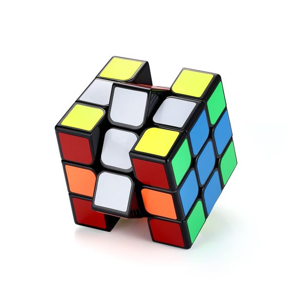Magic Cube 3x3 3D Puzzle, Magic Cube Competition Dedicated Brain Training, Rotation Smooth, Educational Toy (Senior Version)