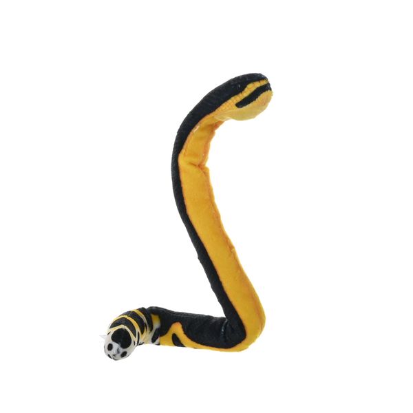 Wild Republic Coilkins Sea Snake Yellow Bellied, Stuffed Animal, 12 Inches, Plush Toy, Fill is Spun Recycled Water Bottles