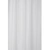 Croydex Plain White Textile Curtain with Hygiene 'N' Clean, 2000 x 2000mm