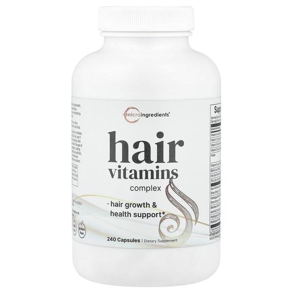 Hair Vitamins Complex, 240 Capsules